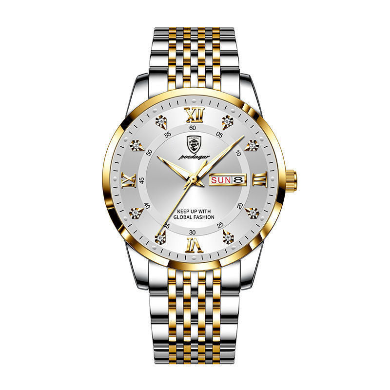 🎁Hot Sale 50% OFF⏳Men's Waterproof Luminous Calendar Quartz Watch