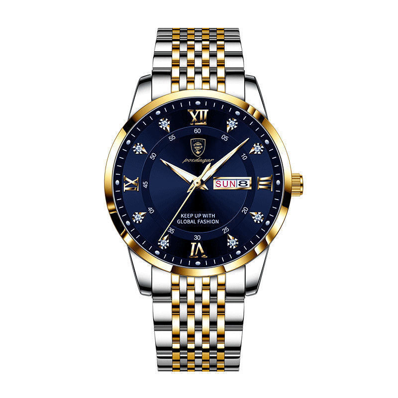 🎁Hot Sale 50% OFF⏳Men's Waterproof Luminous Calendar Quartz Watch