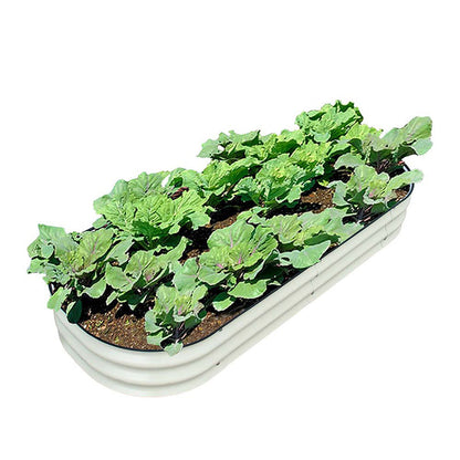 🌱 METALLFÖRHÖJDA ODLAKBÄDDAR 🔥 🚚 GRATIS FRAKT & Snabb leverans ✅ Hållbar galvaniserad stålkonstruktion ✅ Ergonomisk höjd - mindre ryggont ✅ Perfekt för grönsaker, örter & blommor