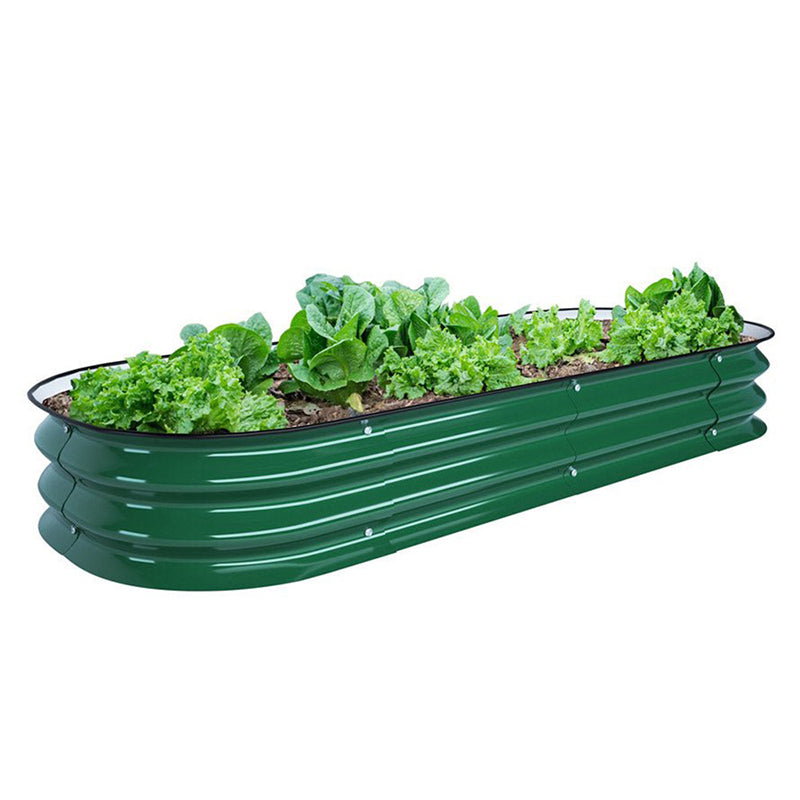 🌱 METALLFÖRHÖJDA ODLAKBÄDDAR 🔥 🚚 GRATIS FRAKT & Snabb leverans ✅ Hållbar galvaniserad stålkonstruktion ✅ Ergonomisk höjd - mindre ryggont ✅ Perfekt för grönsaker, örter & blommor