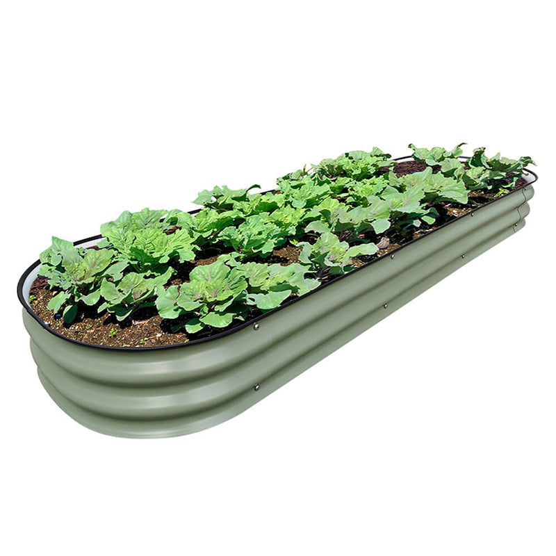 🌱 METALLFÖRHÖJDA ODLAKBÄDDAR 🔥 🚚 GRATIS FRAKT & Snabb leverans ✅ Hållbar galvaniserad stålkonstruktion ✅ Ergonomisk höjd - mindre ryggont ✅ Perfekt för grönsaker, örter & blommor
