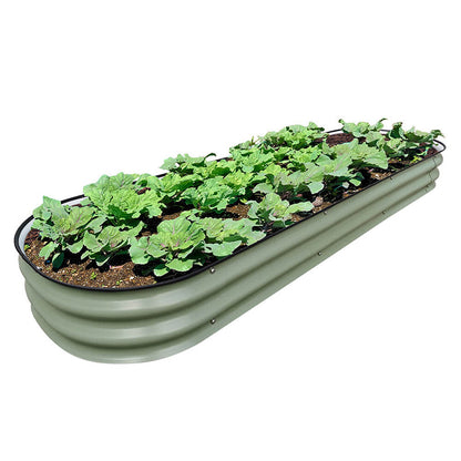 🌱 METALLFÖRHÖJDA ODLAKBÄDDAR 🔥 🚚 GRATIS FRAKT & Snabb leverans ✅ Hållbar galvaniserad stålkonstruktion ✅ Ergonomisk höjd - mindre ryggont ✅ Perfekt för grönsaker, örter & blommor