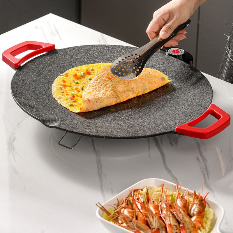 🔥 50 % RABATT! Gratis frakt! 🔥 🍳 Elektrisk stekeplate med slippbelegg ✨ Passer for innendørs og utendørs bruk ⚡ Viktige funksjoner: ✅ Ekstra stor overflate (40x25 cm) – kan grille 4 porsjoner samtidig ✅ Justerbar temperatur (80–230 °C) ✅ Enkel å rengjøre