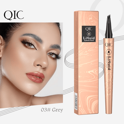 ✏️ KÖP 1, FÅ 1 GRATIS! ✨ 3D Microblading Penna – Vattentät, 4-in-1 Spets & Naturlig Ögonbrynseffekt 💄