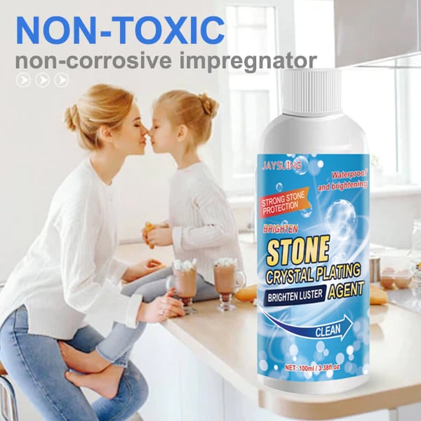 🧼 KÖP 2 FÅ 3! ✨ Stenfläckborttagningsmedel - Tar Effektivt Bort Oxidation, Rost och Fläckar från Olika Ytor 🌟🪨