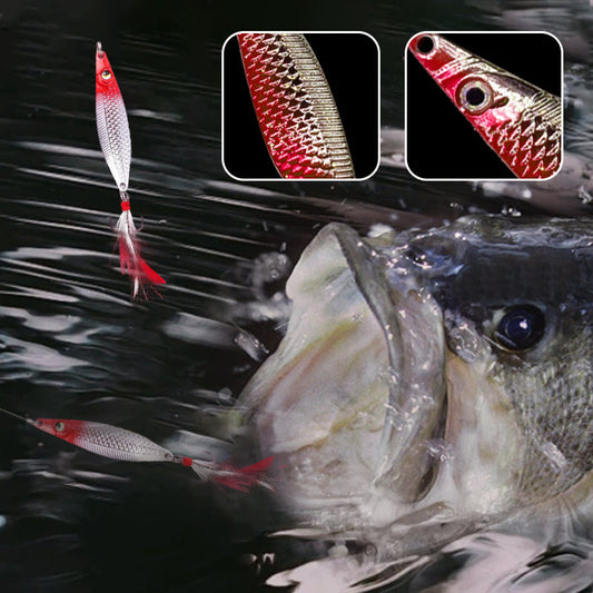 🚣 "S-formet jernplate – Fang fisk i hvert kast! 🎣🔥"
