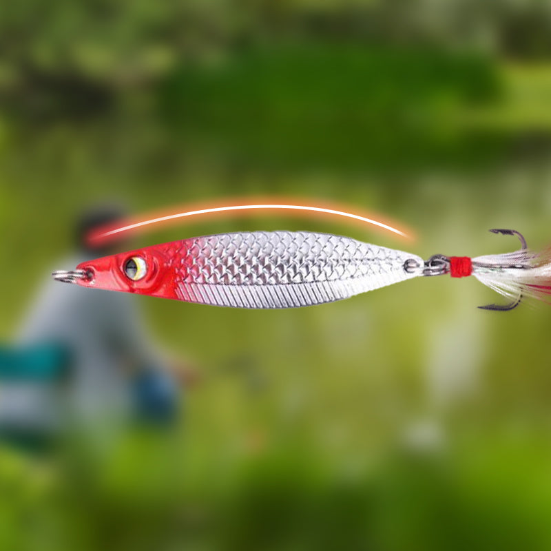 🚣 "S-Form Järnplatta – Fånga Fisk Varje Kast! 🎣🔥"