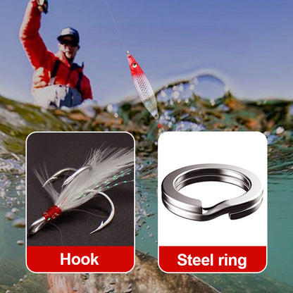 🚣 "S-Form Järnplatta – Fånga Fisk Varje Kast! 🎣🔥"