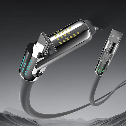 ⚡ 4-i-1 hurtigladekabel 3A superrask lading📱💻🔌