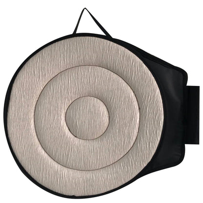 🪑✨ 360° Roterande Sittdyna - Ergonomiskt Stöd för Kontorsstol och Bil med Minnesskumkärna 🔄💺