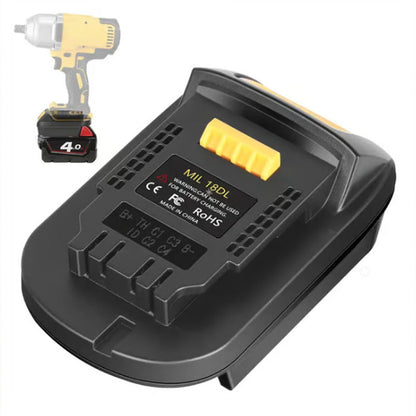 🔥Litiumbatteriadapter för 18V batteriverktyg