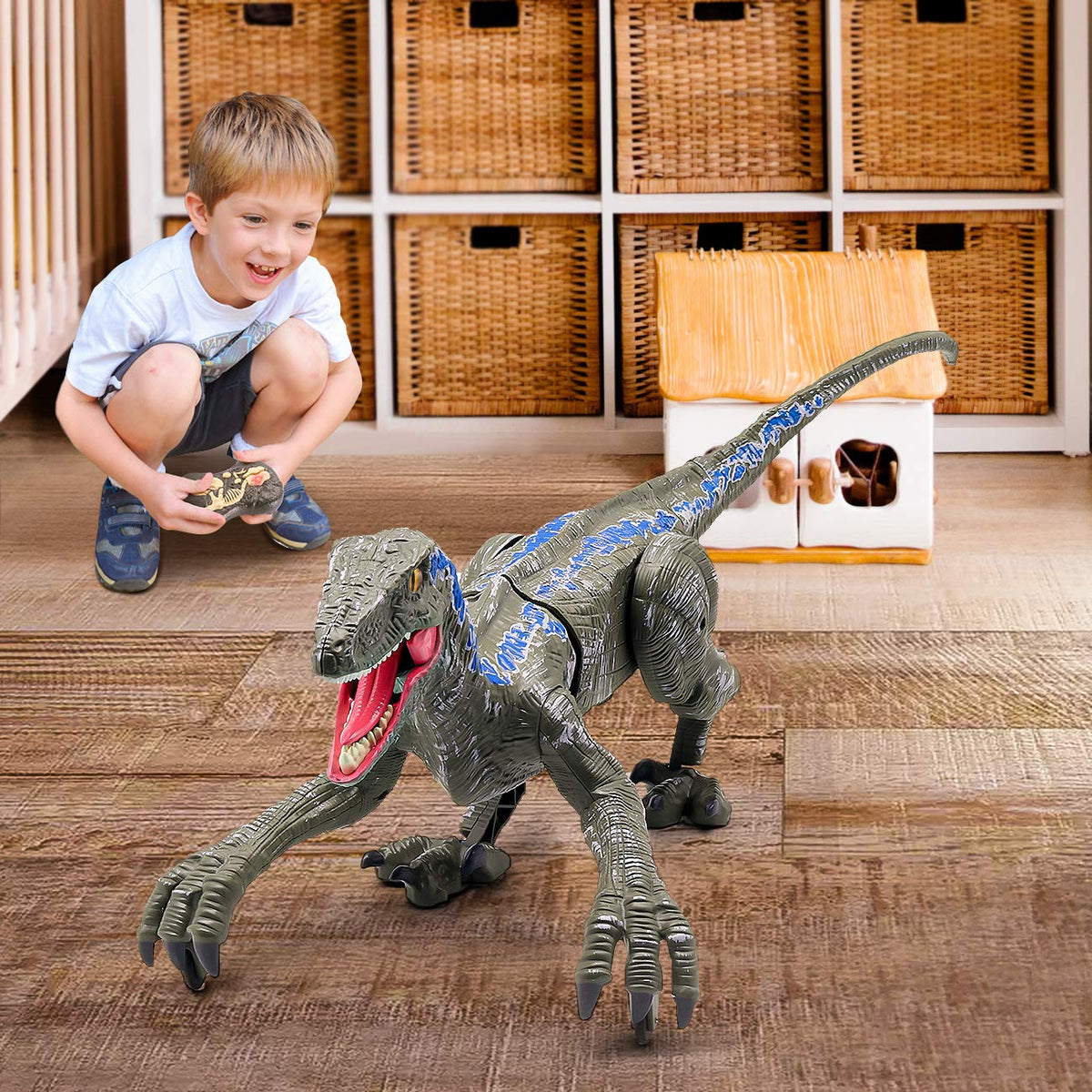 Fjärrkontroll dinosaurie leksak