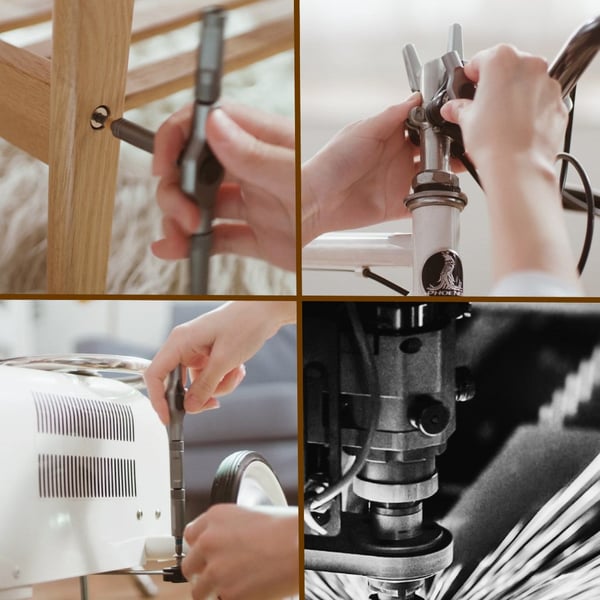 ⚡ 24-i-1 DIY Skruvmejseluppsättning – Kompakt, Bärbar & Magnetisk! 🔧