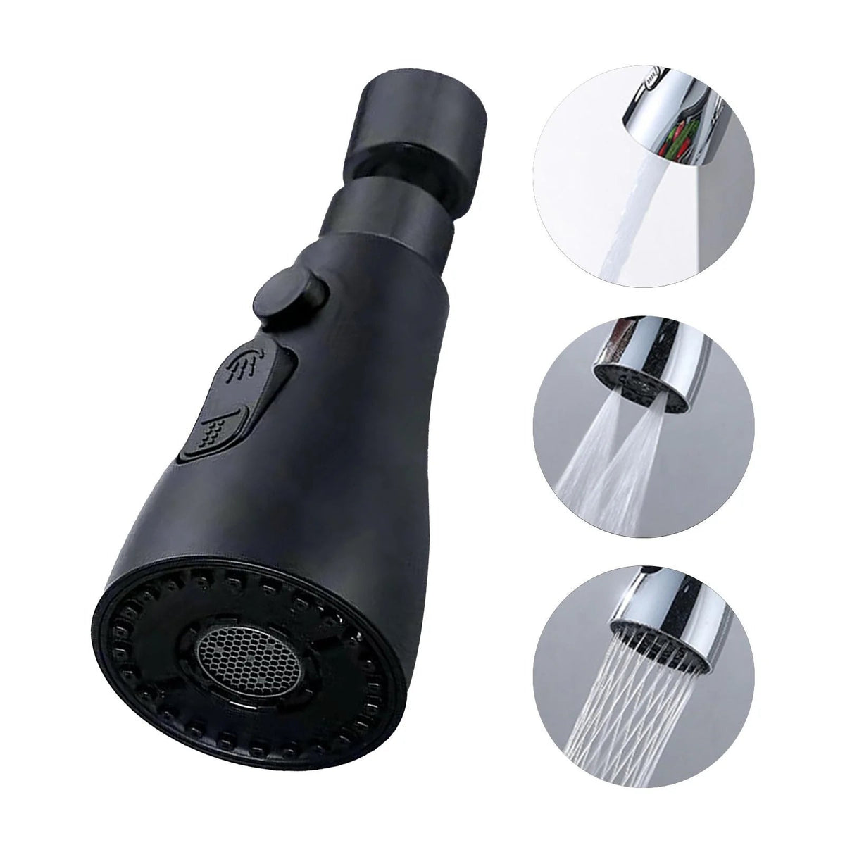 💧🔄 360° roterande högtryckskran med adapter – flexibelt vattenflöde för enklare rengöring 🚰✨
