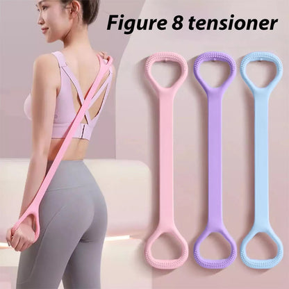 🎁Köp 1 få 1 gratis🎁Stretchband för yoga, pilates