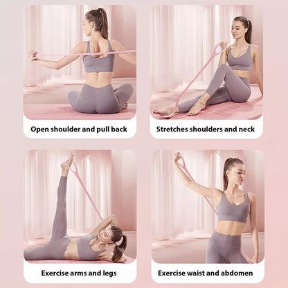 🎁Köp 1 få 1 gratis🎁Stretchband för yoga, pilates