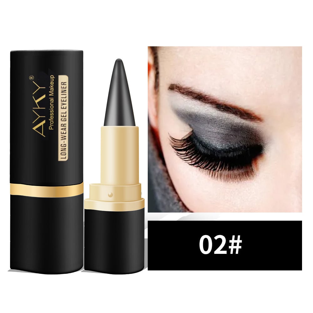 ❤️KÖP 1 FÅ 1 GRATIS❤️Viral profession Kajal Eyeliner Pen Gel - Snabbtorkande formula för ögonkontur