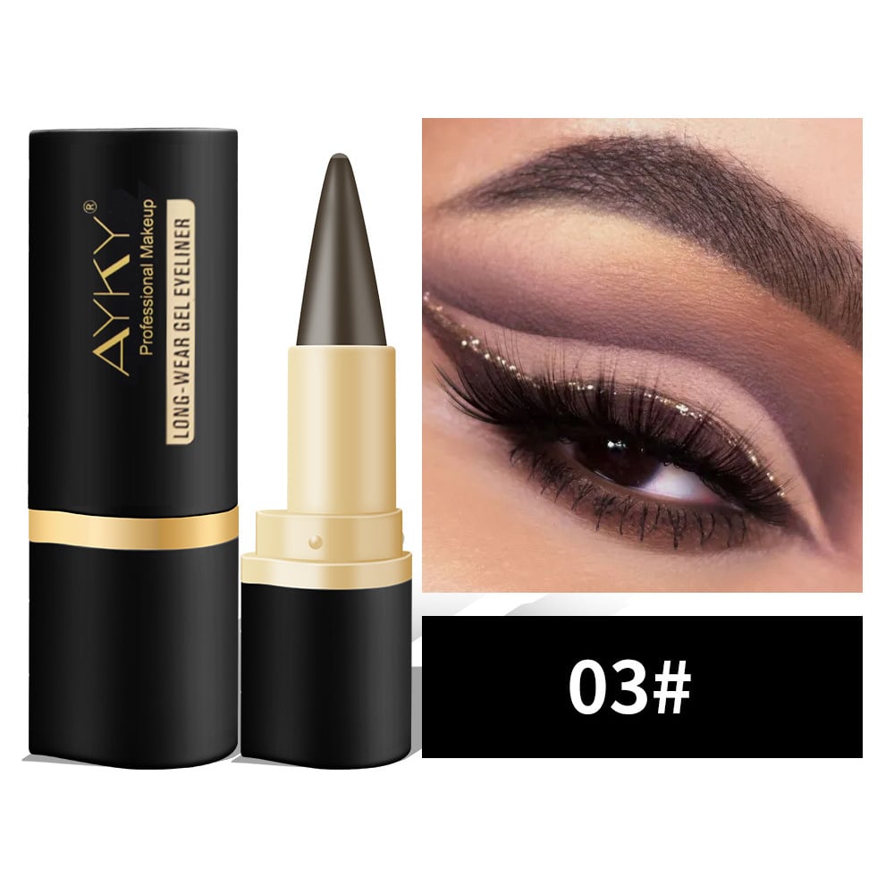 ❤️KÖP 1 FÅ 1 GRATIS❤️Viral profession Kajal Eyeliner Pen Gel - Snabbtorkande formula för ögonkontur
