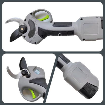 ✂️🌿Hydraulisk sladdlös beskärningssax - Kraftfull och snabb för beskärning! 🔋⚡