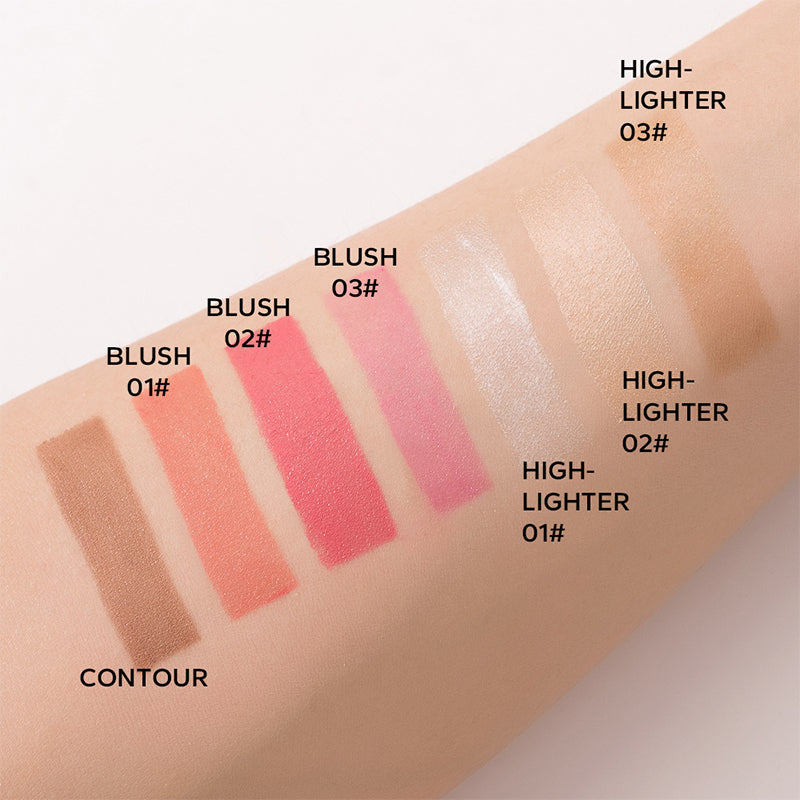 ⭐Köp 1 få 1 gratis⭐Multifunktionell sminkborste Highlighter Shadow Finishing Stick