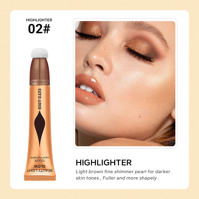 ⭐Köp 1 få 1 gratis⭐Multifunktionell sminkborste Highlighter Shadow Finishing Stick