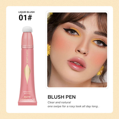 ⭐Köp 1 få 1 gratis⭐Multifunktionell sminkborste Highlighter Shadow Finishing Stick