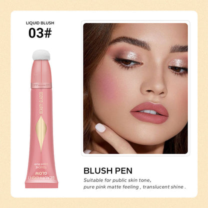 ⭐Köp 1 få 1 gratis⭐Multifunktionell sminkborste Highlighter Shadow Finishing Stick
