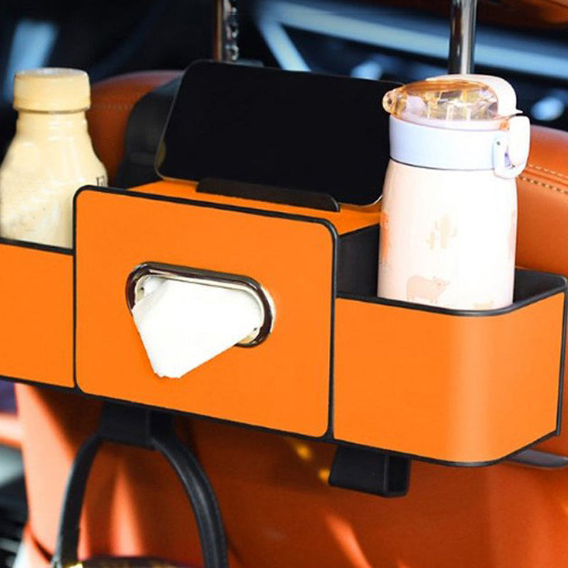 🚗 "55% rabatt! 🎁Multifunktionell bilbaksätesförvaringslåda – Håll din bil ren och snygg! 🌱👨👩👧👦"