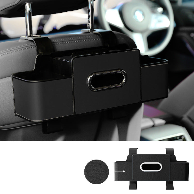 🚗 "55% rabatt! 🎁Multifunktionell bilbaksätesförvaringslåda – Håll din bil ren och snygg! 🌱👨👩👧👦"