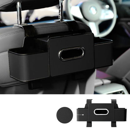 🚗 "55% rabatt! 🎁Multifunktionell bilbaksätesförvaringslåda – Håll din bil ren och snygg! 🌱👨👩👧👦"