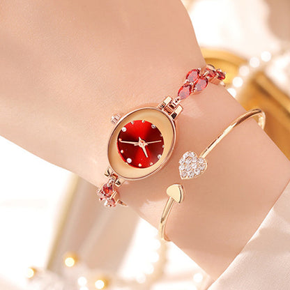 💎👑 "Skandalöst Elegant: Zirkonklockan som får hela kontoret att viska! ✨ 8 färgval + 24K förgylld detalj – Din handled blir catwalk"