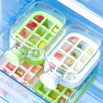 🧊✨ "Gör isbitar utan blöta händer! ❄️💦 Upptäck världens smartaste iskubsformer - fyll, vrid och poppa 24 perfekta isbitar på 1 sekund!" 🇸🇪👌