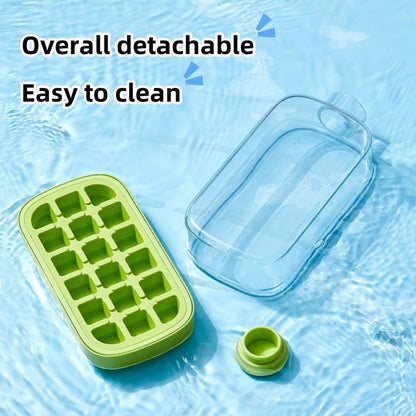 🧊✨ "Gör isbitar utan blöta händer! ❄️💦 Upptäck världens smartaste iskubsformer - fyll, vrid och poppa 24 perfekta isbitar på 1 sekund!" 🇸🇪👌