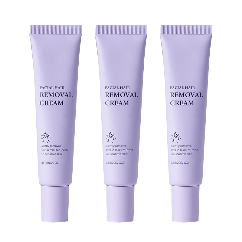 💖 Mild & Smärtfri Ansikts-Hårborttagningskräm – 100% Naturlig och Dermatologiskt Testad! 🌿✨