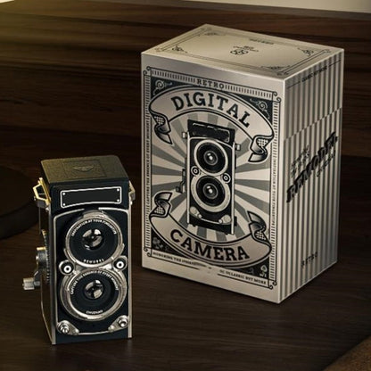 🎨🦌 "Konstnärens Tidlösa Redskap! 📷🌿 Vintagekamera med svensk skogsinspirerad design – Skapa konst som varar i generationer" 🌄🎞️