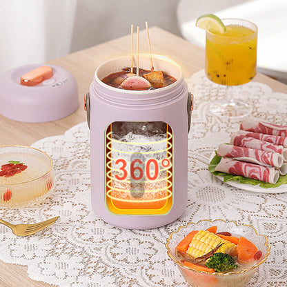 🔥 Multifunktionell bärbar elspis – smart, snygg och heltäckande! 🍚🍵