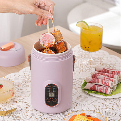 🔥 Multifunktionell bärbar elspis – smart, snygg och heltäckande! 🍚🍵