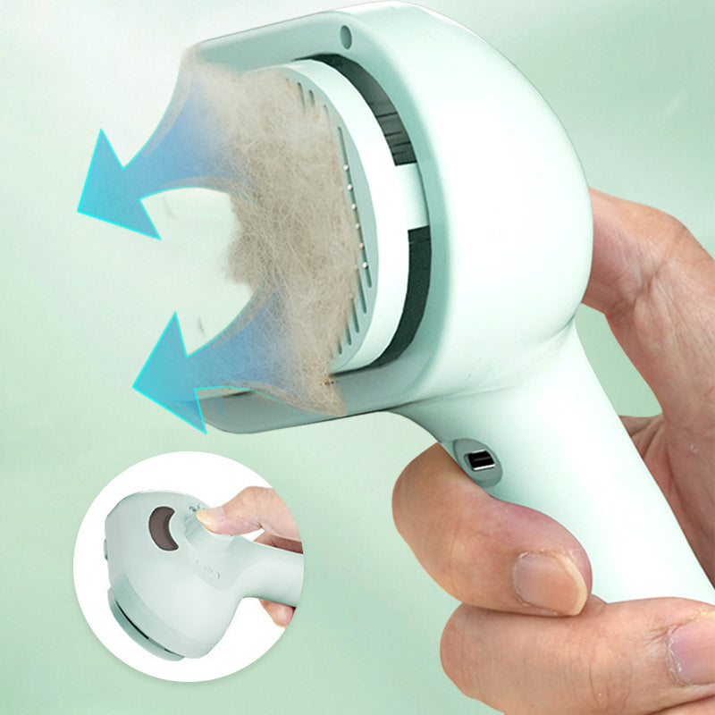✨ Djurhårborttagningskam med Spray – Mild för Katten & Hunden! 🧴🐾
