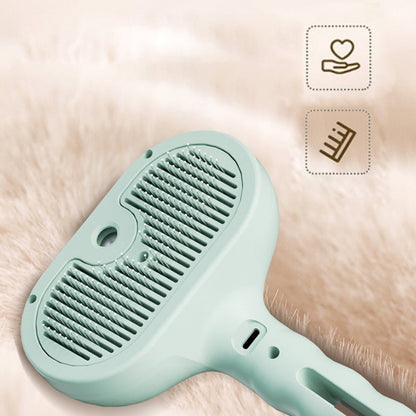 ✨ Djurhårborttagningskam med Spray – Mild för Katten & Hunden! 🧴🐾