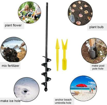 🌱 Vår & Sommar Special! 🌞 Spiralborr – Snabb och Effektiv Trädgårdsarbete! 💪⚡