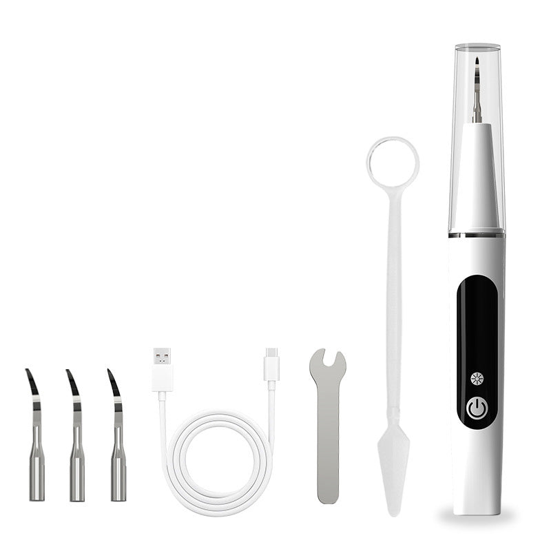 ✨😁🦷✨ Svært effektiv bærbar ultralydtannrenser – 360° tannpleie hjemme! 🚿🦷🌿