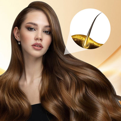 ✨Magic Hair Oil Spray ✨ 💖 Ge ditt hår bestående glans och skydd 🌿 Perfekt för torrt och skadat hår  ✅ Lämna på håret - ingen sköljning krävs ✅ Lätt att använda - spraya och styla med lätthet ✅ Fuktgivande ingredienser - Arganolja och E-vitamin