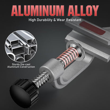 🔥 Justerbar rörklämma för svetsning och trä🔧✨ ⚙️ Universal - Lämplig för olika material och storlekar 💪 Super Grip - Håll stadigt medan du arbetar 🔨 Dubbel användning - Perfekt för svetsning och träbearbetning