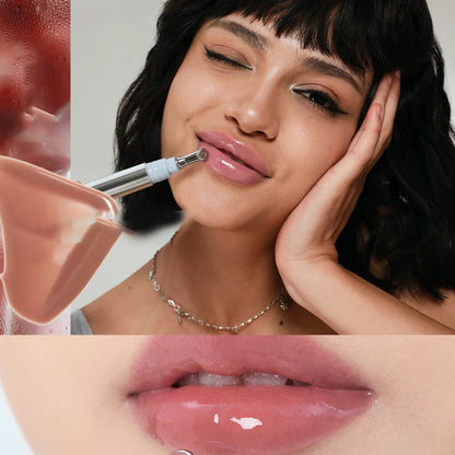 🎊Rea med 50 % rabatt💄Spegelliknande, len och återfuktande läppglans med essens