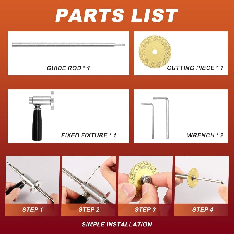 🔥 PVC-rørkutter med skjærehjul 🔧⚡ ✂️ Profesjonell skjærekapasitet i harde materialer 💎 Skarpt skjærehjul for å sikre presisjon 🚿 Perfekt for rørleggerprosjekter