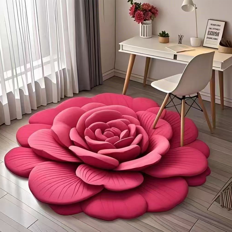 🌸Blommig Lyx Golvmatta 🏡 ✨ Mjuk plysch + kiselgur, bekvämare 🌿Huvudfunktioner: ✅ Dubbelsidig design - ena sidan är mjuk plysch, den andra sidan är diatoméjord ✅Lätt att rengöra ✅Anti-halk design