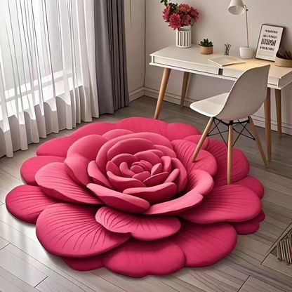 🌸Blommig Lyx Golvmatta 🏡 ✨ Mjuk plysch + kiselgur, bekvämare 🌿Huvudfunktioner: ✅ Dubbelsidig design - ena sidan är mjuk plysch, den andra sidan är diatoméjord ✅Lätt att rengöra ✅Anti-halk design