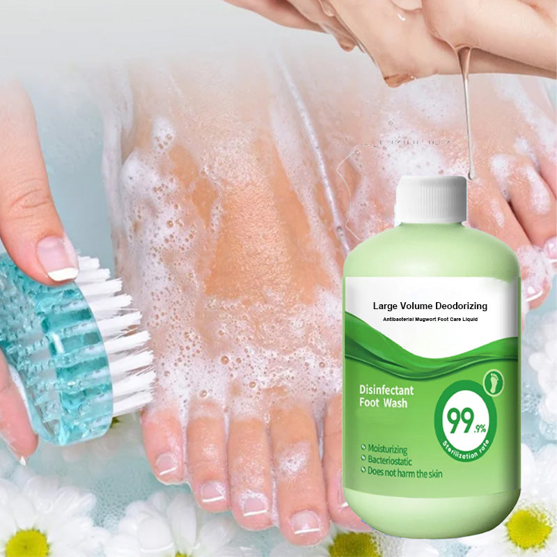 🌿 Jumbo Pack - Botanisk fotvård 🌿 ✨ Dubbla effekter: deodoriserande + antibakteriell 🦶 Designad för fotkomfort och hygien 💦Huvudingredienser: ✅ Naturligt artemisiaextrakt ✅ Tea Tree Oil ✅ Mentol har en kylande effekt