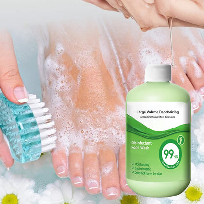 🌿 Jumbo Pack - Botanisk fotvård 🌿 ✨ Dubbla effekter: deodoriserande + antibakteriell 🦶 Designad för fotkomfort och hygien 💦Huvudingredienser: ✅ Naturligt artemisiaextrakt ✅ Tea Tree Oil ✅ Mentol har en kylande effekt