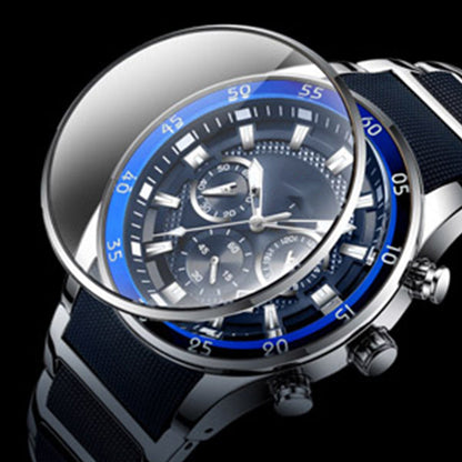 ⌚ HERRWATERPROOF KVARTSUr - DIN ÄVENTYRSKOMPIS! 🌊 🔥 200M VATTENTÅLIG - Klarar både bastu & bad: ✅ Simning 🏊‍♂️ ✅ Dykning 🤿 ✅ Vardagsklassikern 👔 ⚡ SMART FUNKTIONALITET: • Dubbel tidzon ⏱️ • Luminiscenta visare 🌙 • Kalenderfunktion 📅